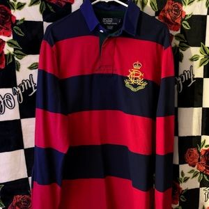 Polo By Ralph Lauren Long sleeve Rugby Navy/Red
